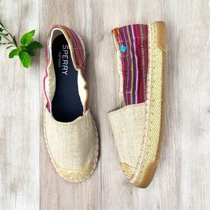 Sperry Women's Multicolor Top Sider Laurel Reef  Espadrille sz 8 M
